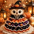 thumbnail image 5 of Halloween Crochet Tabletop Decor DIY Kit, Crochet Animal Halloween Tree DIY Craft Kit, Handmade Creative Holiday Craft Set for Adults, Gift for Craft Lovers, 5 of 8
