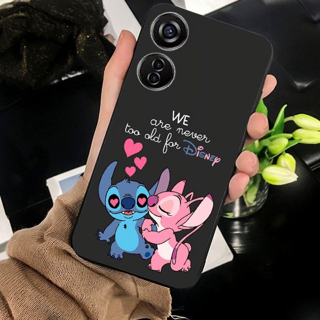 Para ZTE Blade V41 Vita Design Axon 40 lite Funda Para Teléfono De Impresión Lilo Y Stitch De Pintura De TPU Suave