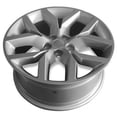 thumbnail image 2 of New 19x8.5 inch Wheel for 2014-2020 Chevrolet Impala Silver Machined Face Alloy Rim, 2 of 4