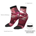 thumbnail image 6 of Pofeuu Surreal Pink Headphones Print 30cm Socks, Adult Running Hiking Socks for Youth and Adult, 6 of 7