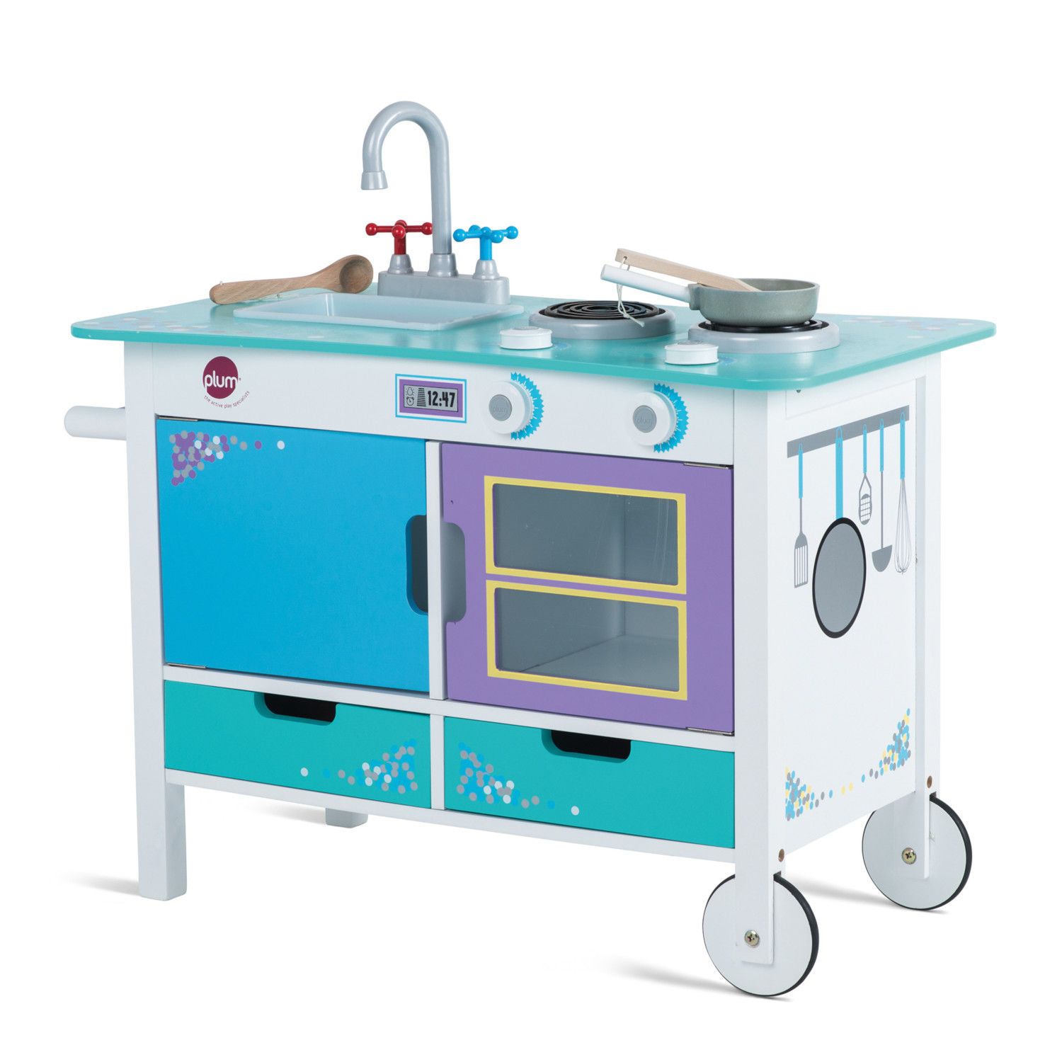 Plum Play Cook-a-Lot Trolley Wooden Play Kitchens - image 2 of 12