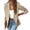 Dark khaki, variant on Womens Button Long Sleeve Suit Jackets Business Casual Solid Color Lady Blazer
