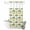 Green, variant on No Hook Shower Curtain, Cute Green Umbrella Shower Curtains for Bathroom with See Through Top Window, Cartoon Rain Boots Blue Ombre Waterproof & Washable Bath Curtain Stand Up Stall 36"x72"