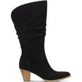thumbnail image 2 of Style & Co. Womens Saraa Faux Suede Slouchy Mid-Calf Boots, 2 of 3