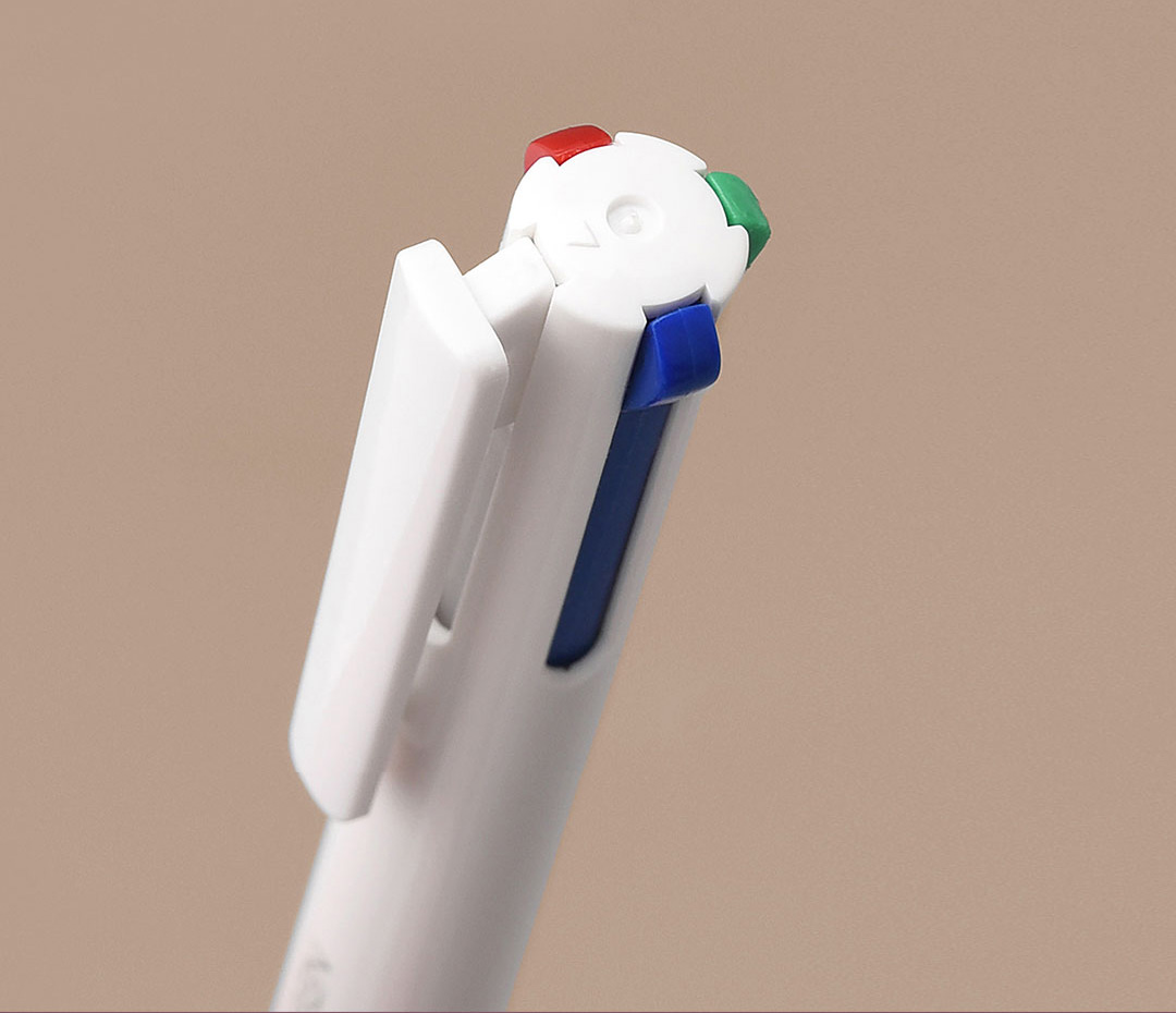 KACO 4 in 1 Gel Pens Multicolor Press Ballpoint Pen 0.5mm Fine Tip