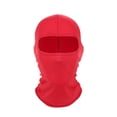 thumbnail image 1 of CSChome Cycling Face Guard Solid Color Balaclava Ski Face Guard Outdoor Fishing Riding Cooling Neck Gaiter Full Head Windproof Sunscreen Headgear, 1 of 7