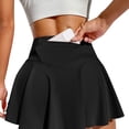 thumbnail image 4 of Plus Size Tennis Skirt For Women High Waist Stretchy Elastic Band Comfortable Athletic Dress With Flowy Fabric, 4 of 5