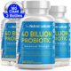 Probiotics 40 Billion High Potency, Probiotic Supplement For Immunity Skin Weight Loss, Probiotics For Women & Men - 180 Capsules - 90 Servings - 3 Pack - image 1 of 6