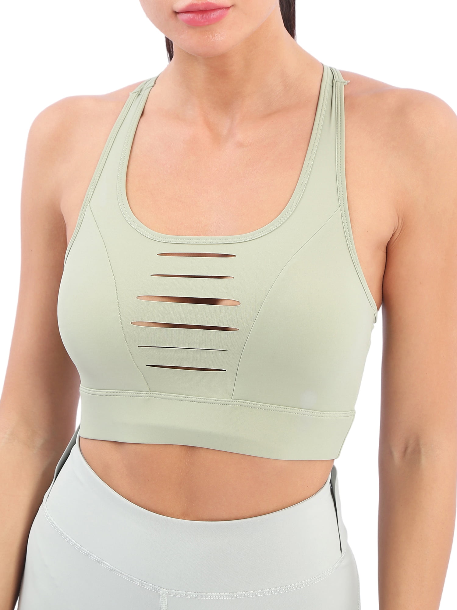 BALEAF Women's Workout Crop Tank Cropped Muscle Tops Cute Quick Dry Gym Yoga Shirts 
