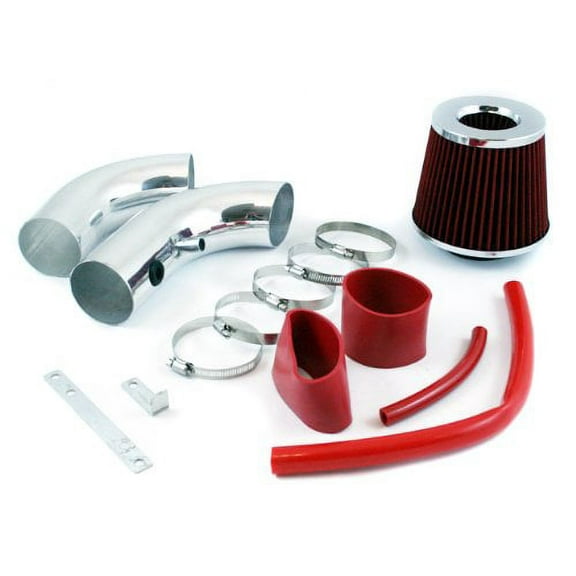 2007 2008 2009 Dodge Nitro 3.7L V6 Short Ram Air Intake System with Filter - Red