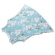 thumbnail image 3 of Vestido sin mangas para mujer, cuello redondo, estampado floral, vestido de playa de verano con bolsillos laterales, azul claro XXL, 3 of 14