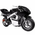 thumbnail image 5 of XtremepowerUS Gas Pocket Bike Motorcycle 40cc 4-stroke Engine, Black, 5 of 6
