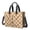 Thanksgiving Retro Fall Diagonal Plaid Pattern, variant on Thanksgiving Retro Fall Diagonal Plaid Pattern Canvas Messenger Tote Bag, Laptop Shoulder Bag with Multi Pockets & Removable Strap, Large Capacity Gifts for Work Travel Shopping