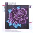 thumbnail image 4 of Diamante bordado rosa flores redondo DIY diamante pintura punto de cruz FLhrweasw Nuevo, 4 of 6