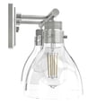 thumbnail image 6 of Hunter - Van Nuys 2-light Brushed Nickel, Small Vanity Light, Dimmable, Transitional Style, for Bedrooms, Dining, Living Rooms - 48033, 6 of 8
