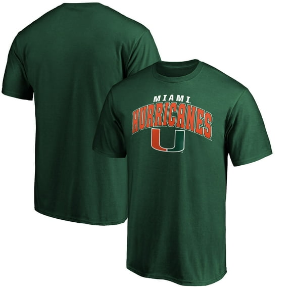Men's  Green Miami Hurricanes Steady T-Shirt