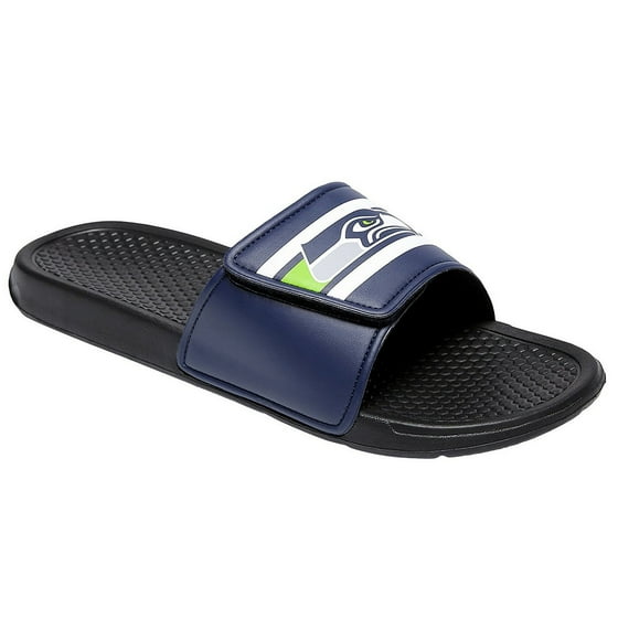 FC Seattle Seahawks Men's Legacy Shower Sport Slide Flip Flop Sandals