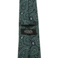 thumbnail image 4 of Star Wars Yoda Green and Blue Paisley Silk Men's Tie, 4 of 5