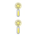 thumbnail image 1 of Ounissouiy Ventilador de mano Enfriador de cuello portátil personal Enfriador plegable Amarillo Amarillo 2piezas Ounissouiy CBP329770, 1 of 5