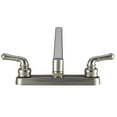 thumbnail image 3 of Dura Faucet Classical Two Handle RV Kitchen Faucet - Brushed Satin Nickel, 3 of 7