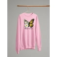 thumbnail image 3 of Make Your Own Magic W Daisies Sweatshirt Women -Image by Shutterstock, Female x-Large, 3 of 4