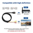thumbnail image 4 of Cable HDMI a RCA Marmoin 1080P 1,5 m HDMI macho a 3-RCA Video, 4 of 6