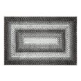 thumbnail image 5 of Yesfashion Carpets Area Rugs Washable 2*3 Small Entryway Rug Braided Printed Doormat Boho Door Mat Farmhouse Rustic Geometric Rug for Laundry Kitchen,Gray Ash 2*3ft A, 5 of 7