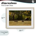 thumbnail image 4 of Stupell Industries Rustic Lodge Horses In Jackson Hole Birch Framed Print Under Glass, 20 x 14, by Scott Stulberg, 4 of 8