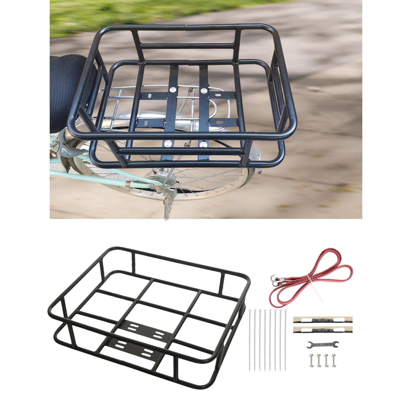 DimyFew Bike Basket Bike Basket Bike Accessories Front Handlebar Front Bike Basket Rear 53cmx43cm