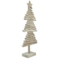 thumbnail image 4 of Northlight Rustic Wooden Christmas Tree with Star Decoration - 25.5", 4 of 6