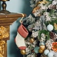 thumbnail image 6 of CIMAXIC Golden Iron Xmas Stocking Hanger for Fireplace and Sturdy, 6 of 10