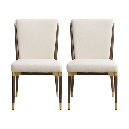Modern Armless Dining Chair - Set of 2