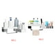 thumbnail image 5 of Estante de almacenamiento giratorio Toystoory 2 capas para baño Blanco gris, 5 of 6