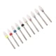 thumbnail image 1 of Kit De Cabezal De Pulido De Uñas, Soporte De Cabezal De Pulido De Uñas De 20 Agujeros, Accesorio De Soporte De Exhibición De 10 Piezas Para Limpieza, 1 of 7