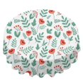 thumbnail image 2 of Pioneer Flower Floral Print Pattern Round Tablecloth 60 X 60 Inch, Wrinkle Resistant Wipeable Table Cloth for Kitchen Dining Picnic Patio Party, 2 of 6