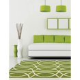thumbnail image 3 of Optics 34 Green 3'6"X5'6", Area Rug, 3 of 5