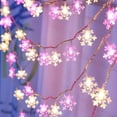 thumbnail image 1 of Christmas Decoration Snowflake String Lights  Garland Holiday Led Light, 1 of 6