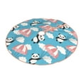 thumbnail image 2 of Bingfone Christmas Tree Skirt Mat Christmas Decoration Interior 30"-Panda Flying In The Sky, 2 of 8