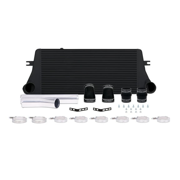 Mishimoto MMINT-RAM-94KBK Performance Intercooler Kit Compatible With Dodge Ram Cummins 5.9 1994-2002 Black