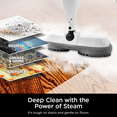 thumbnail image 2 of Xteamo Steam mops; Electric steam mops; Electric steam mops for household purposes Steam Mop with Rotating Pads, 10 in 1 Scrubbing Steam Vacmop for Kitchen, Hardwood Floor, Marble Floo, 2 of 5