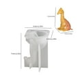 thumbnail image 3 of 3D Giraffe Silicone Mold For Crystal Epoxy Resin Crafts Home Decoration Jewelry Making Art Supplies Food Grade Material, 3 of 5