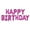 Purple, variant on Purple Happy Birthday Banner Balloons 16 Inch Mylar Foil Letters Birthday Sign Bunting Reusable for Girls Boys Kids & Adults Birthday Decorations and Halloween Party Supplies