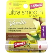 Angle View: Carmex Moisturizing Lip Balm Vanilla 0.15 oz (Pack of 4)