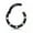 Black, variant on Piercing Surgical Steel Rings Nose Ring Nose Lip Hoop Cartilage Tragus Helix -Silver-1.2*8mm