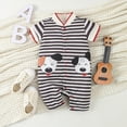 thumbnail image 2 of Baby Onesies Boy Baby Thin Clothes Baby Cartoon Puppy Print Short Sleeve One-Piece Romper Bodysuit Outfit, 2 of 8