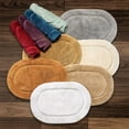 thumbnail image 6 of BNM Non-Slip Washable Bath Rug Set, 20" x 30", 24" x 36", Silver, 6 of 8