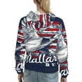 thumbnail image 7 of Cauagu Mallard Duck With American Flag for Women's Hooded Sweatshirts Pullover Hoodie for Women Fall Workout Sweat Long Sleeve Preppy Sweatshirts-X-Large, 7 of 7