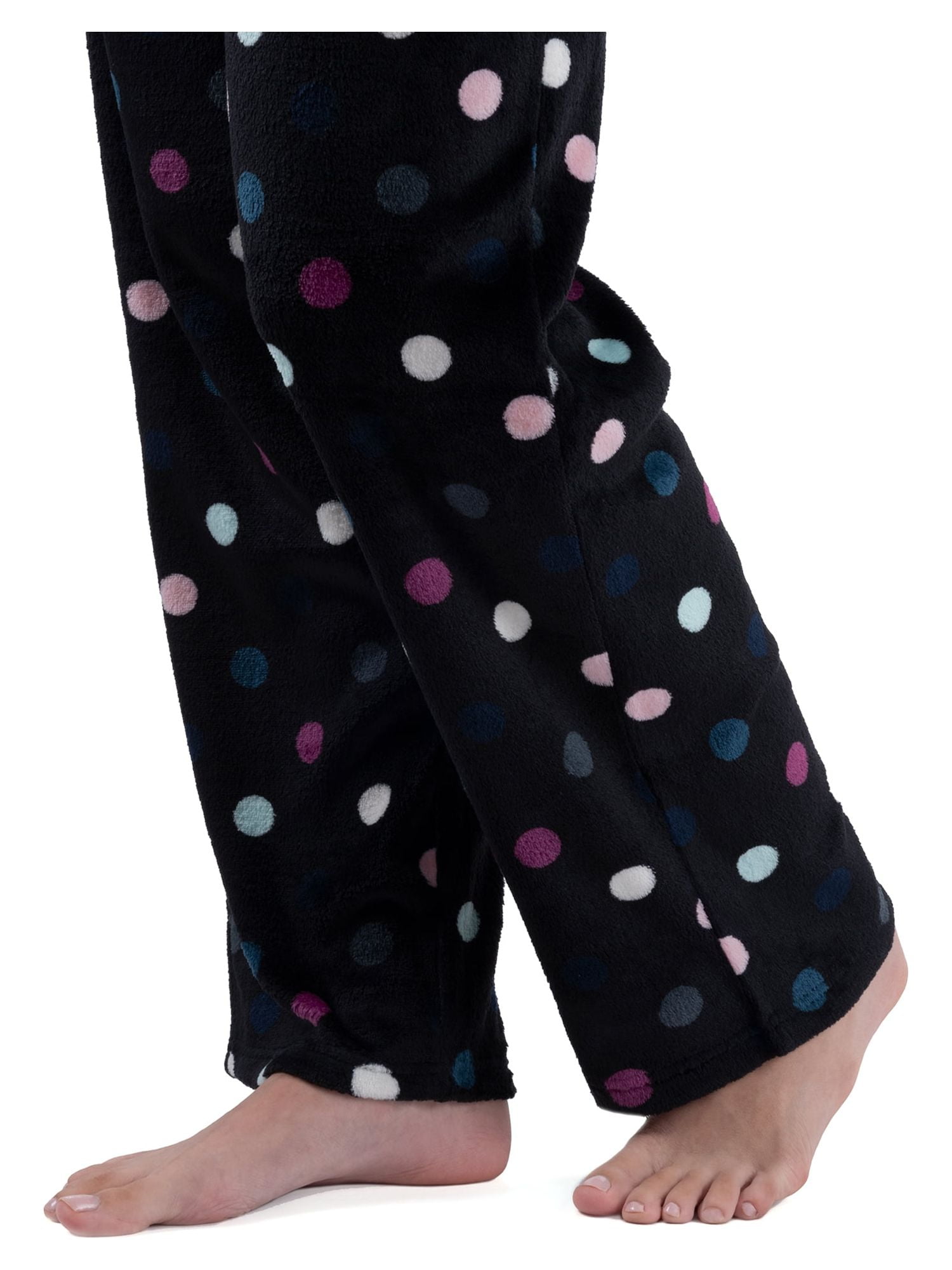 Fruit of the Loom Women's Beyond Soft Long Sleeve Top & Fleece Bottom Pajama Set, Sizes S-4X
