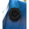 thumbnail image 2 of Vittorio Vico Men's Formal Leather Flower Lapel Pin, 2 of 49