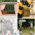 thumbnail image 4 of Wedding Arch Backdrop Stand 10FT x 7FT Heavy Duty Square Metal Frame, Stable Adjustable Pipe & Drape Kit, Easy Assembly for Wedding Ceremony Birthday Party Baby Shower Photobooth Decoration (Black), 4 of 14